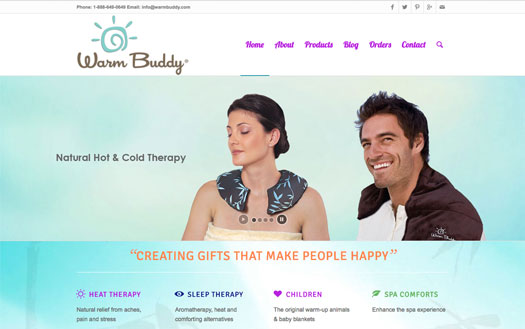 Warm Buddy Responsive Website